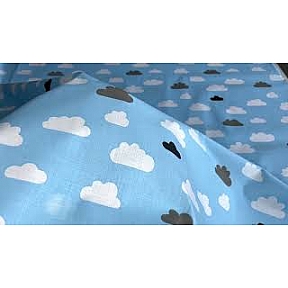 Ткань «Облака на голубом» купить в Минске